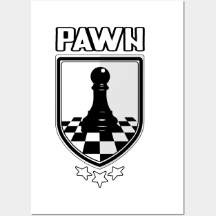 Chess pawn Posters and Art